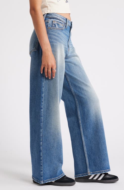 Shop Bp. High Rise Baggy Jeans In Indigo Wash