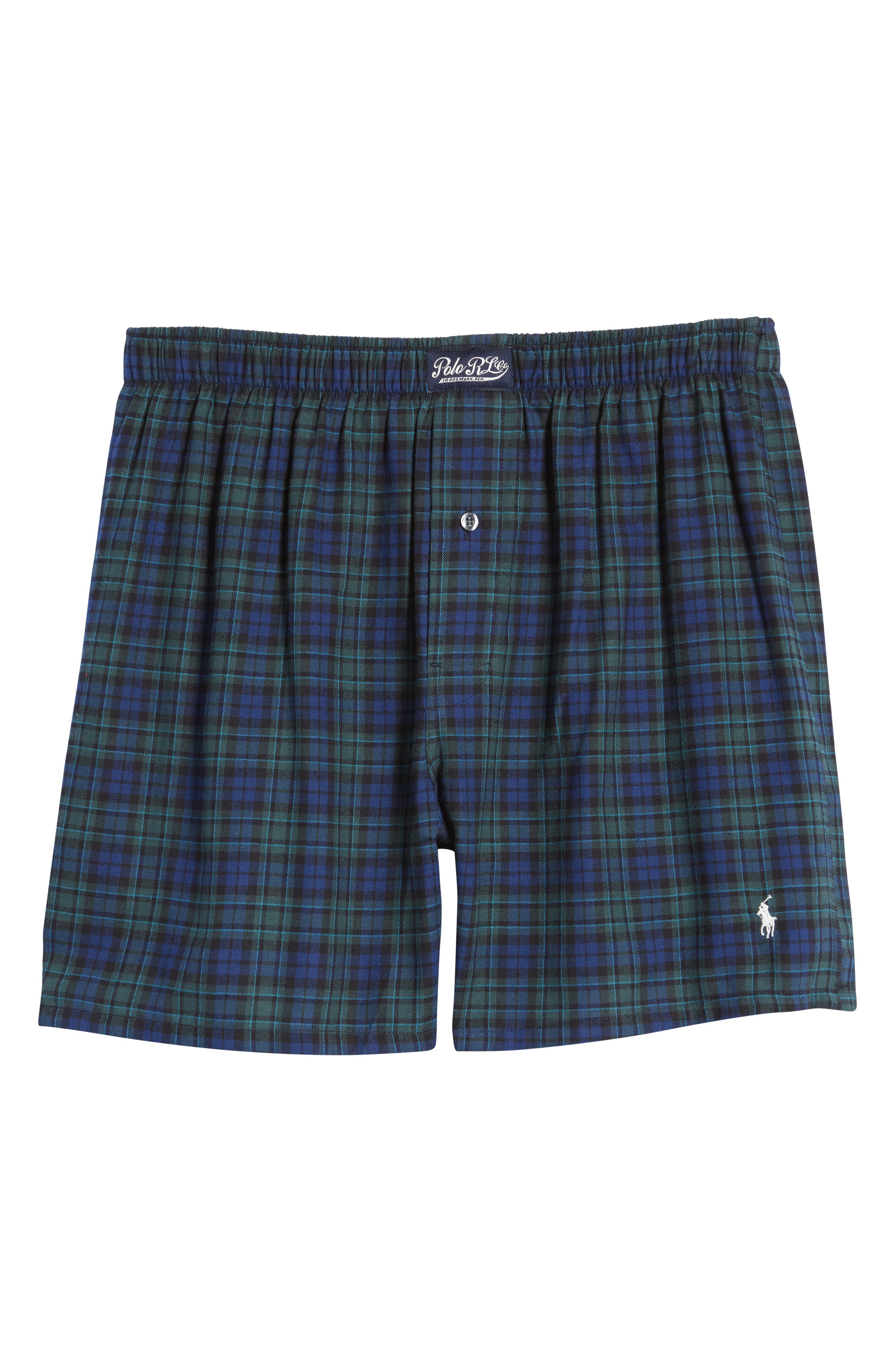 polo flannel boxers