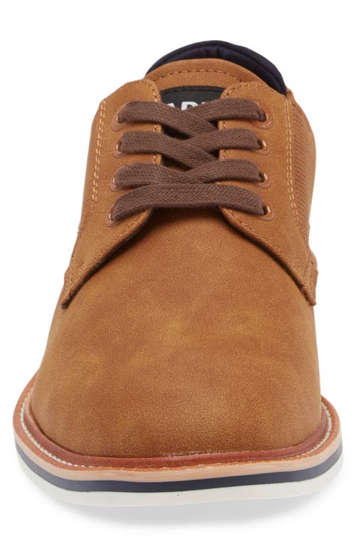 Shop Madden Vlipper Derby In Cognac Suede