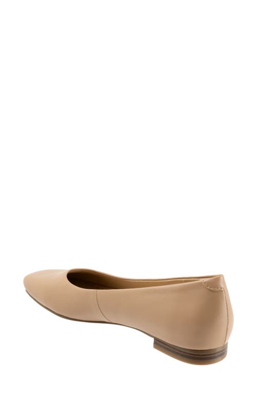 Shop Trotters Honor Flat In Beige