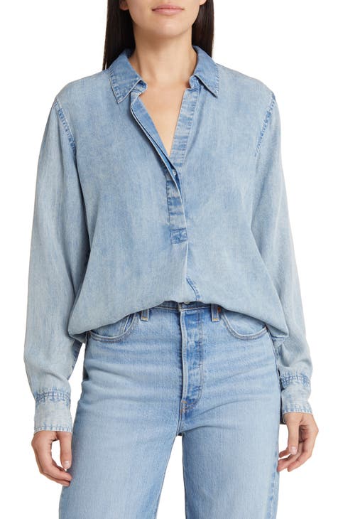 Women's Chambray Tops | Nordstrom