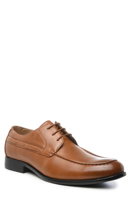Tahari Lace-up Derby In Tan