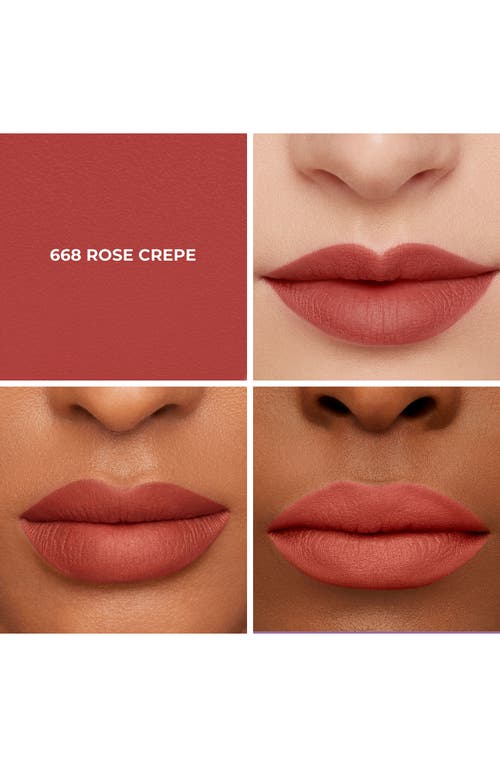 Shop Laura Mercier Caviar Smoothing Matte Lipstick In 668 Rose Crepe