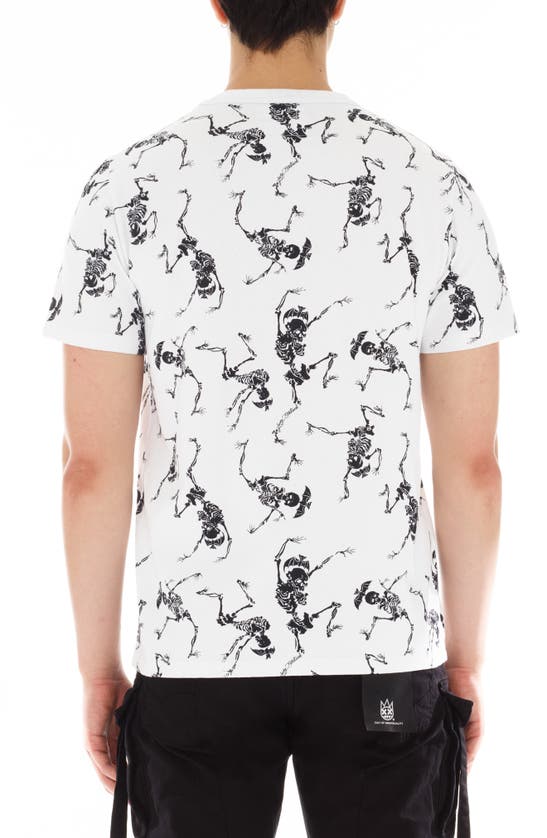 Shop Cult Of Individuality Skeleton Graphic T-shirt In White