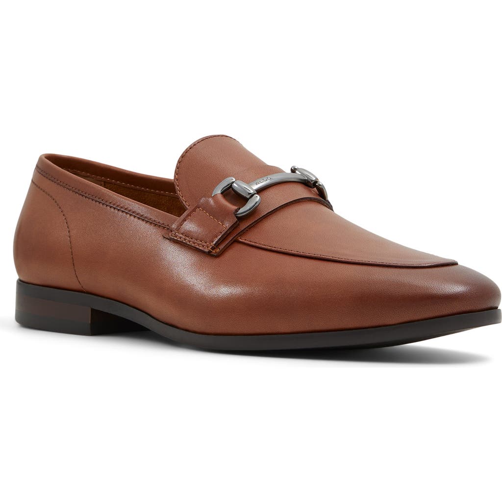 Shop Aldo Mullberry Apron Toe Bit Loafer In Cognac