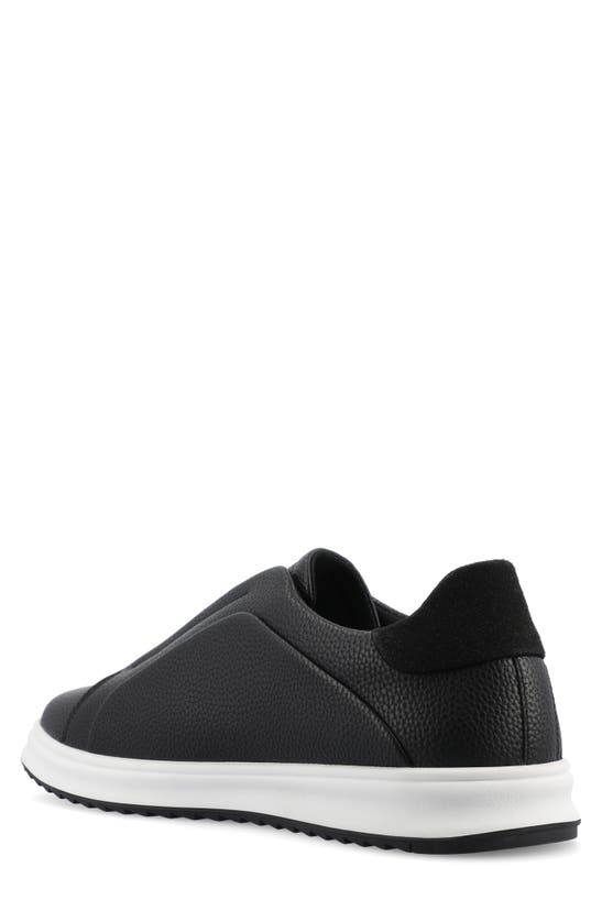 Vance Co. Matteo Tru Comfort Low Top Sneaker In Black