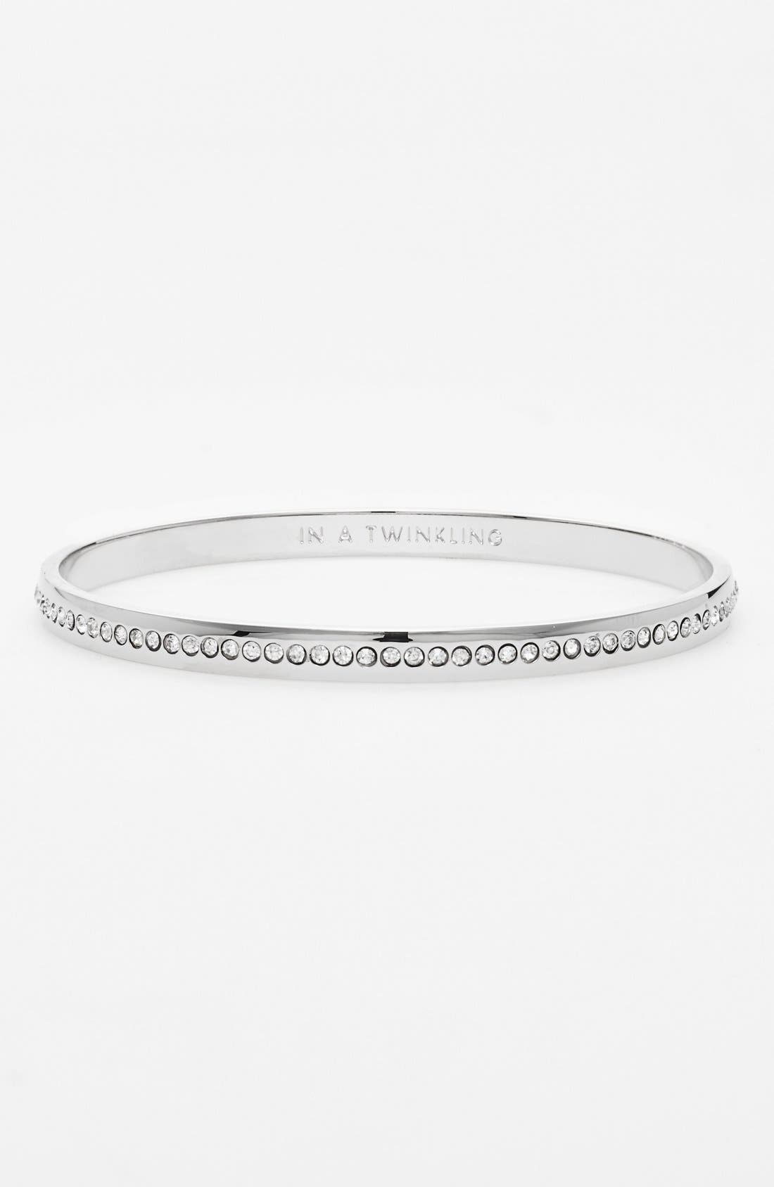 kate spade new york 'idiom in a twinkling' pavé bangle Nordstrom