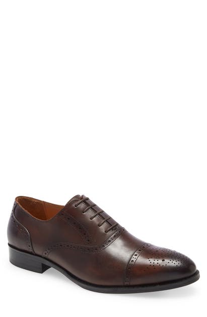 IKE BEHAR JARED CAP TOE OXFORD,JARED