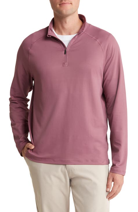 Men's Athletic Sweats, Quarter-Zip Pullover