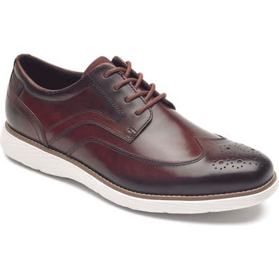 Rockport Kessler Wingtip, Burgundy