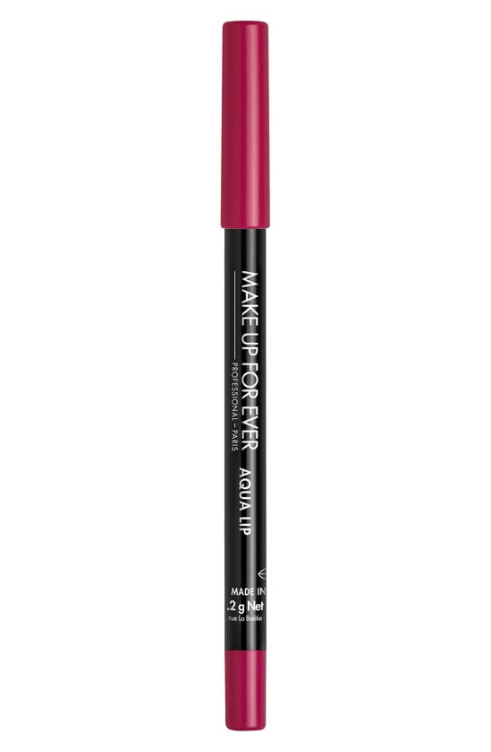 Make Up For Ever Aqua Lip Waterproof Lip Liner Pencil In 19c-pomegranate Pink