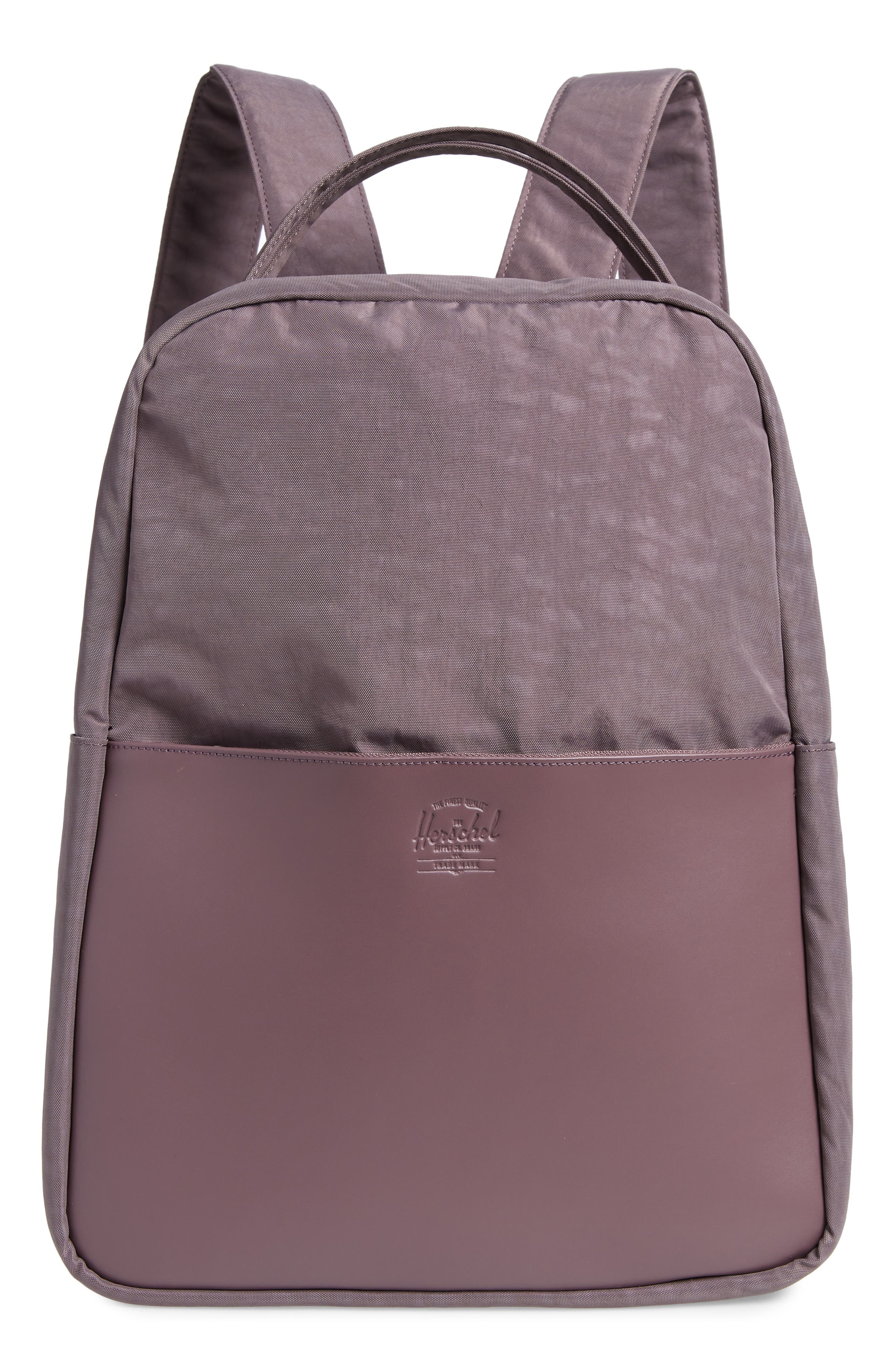 purple herschel backpack