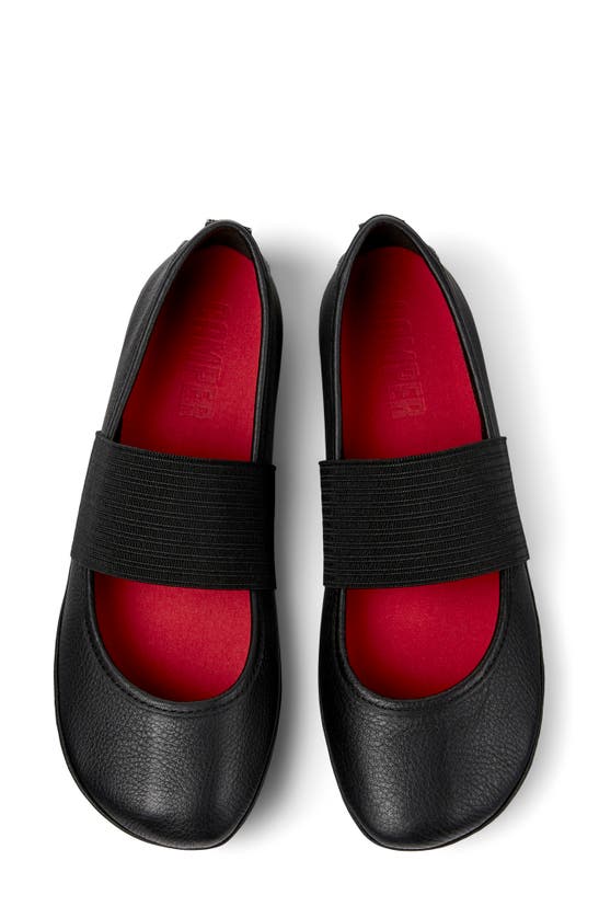 Camper Right Nina Ballerina Flat In Black