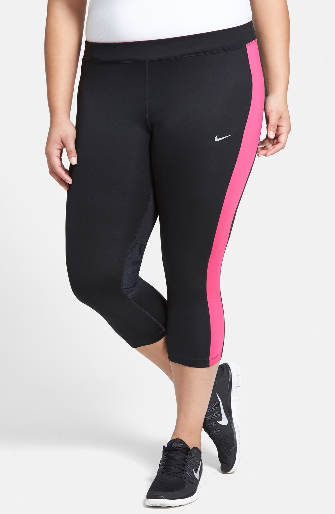 plus size nike capris