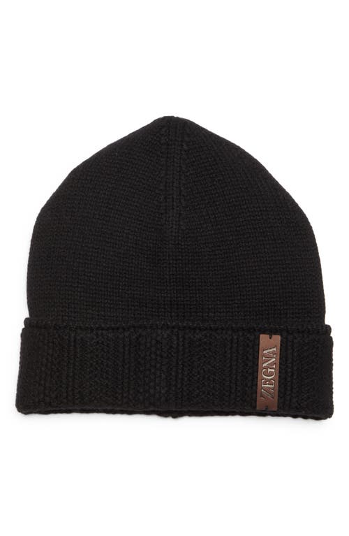 ZEGNA Cashmere Beanie in Black at Nordstrom