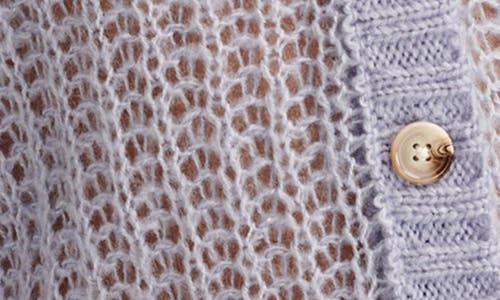 LUCKY BRAND LUCKY BRAND OPEN STITCH CARDIGAN 