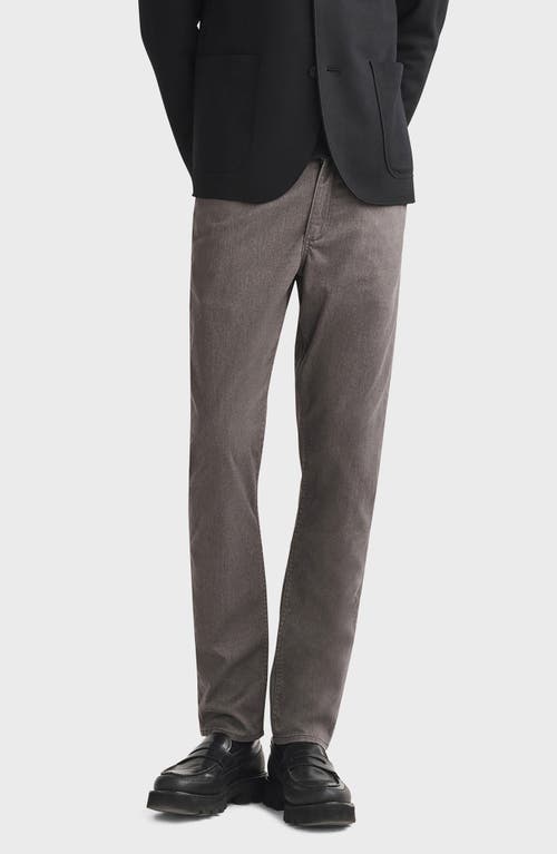 rag & bone Fit 2 Slim Fit Brushed Twill Pants in Charcoal at Nordstrom, Size 31