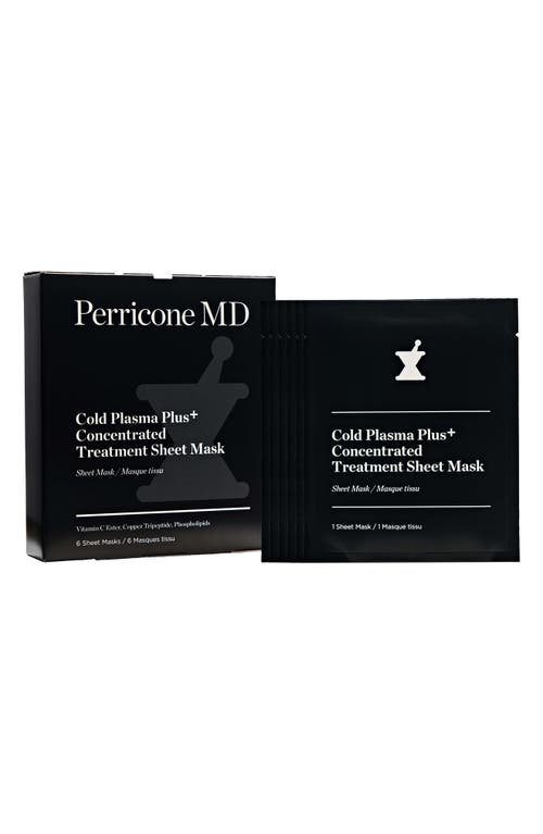 6-Pack Cold Plasma Plus+ Concentrated Treatment Sheet Masks