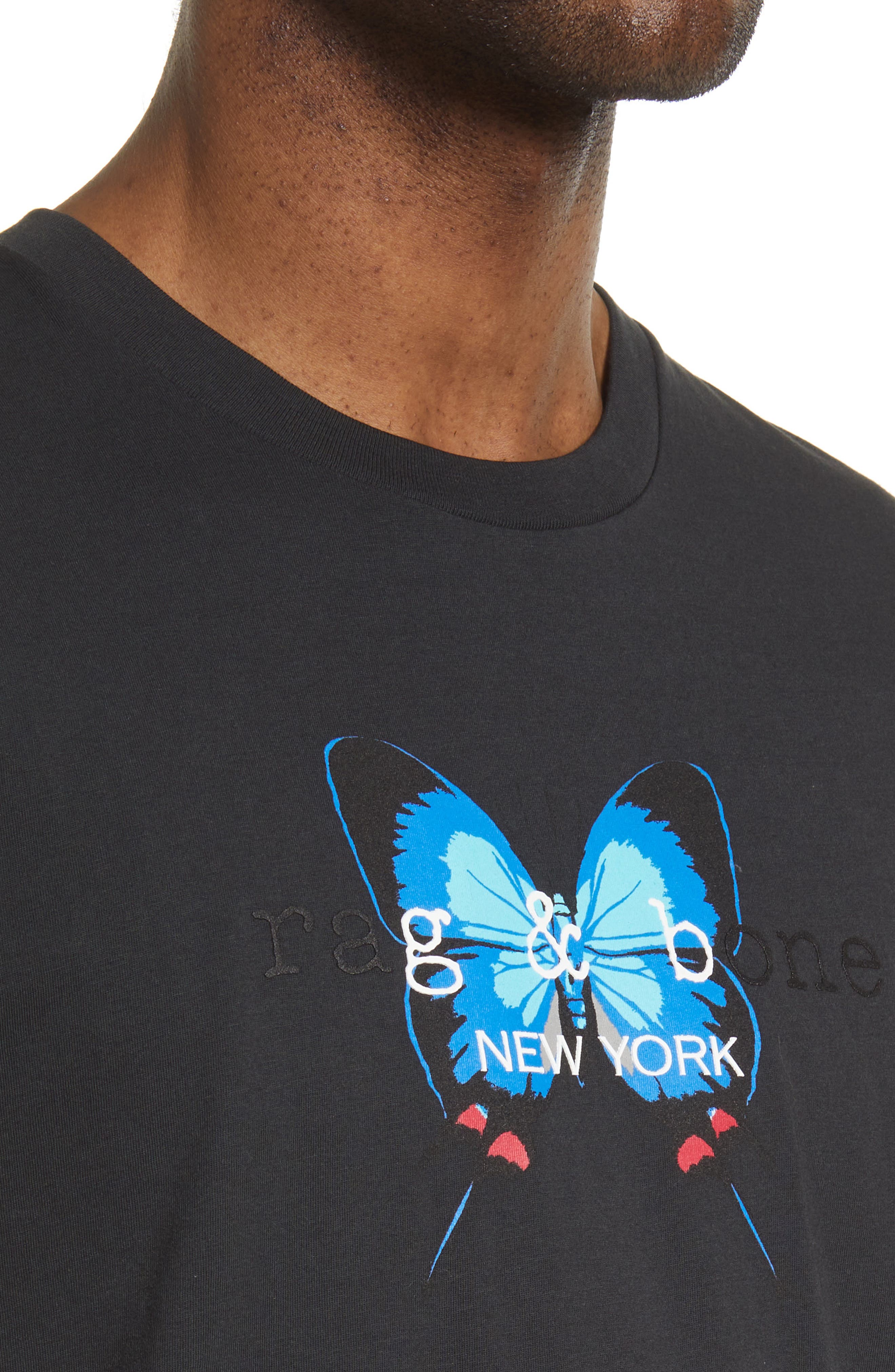 Butterfly Embroidered Adult UNISEX T-shirt Women T-shirt, Men T-Shirt