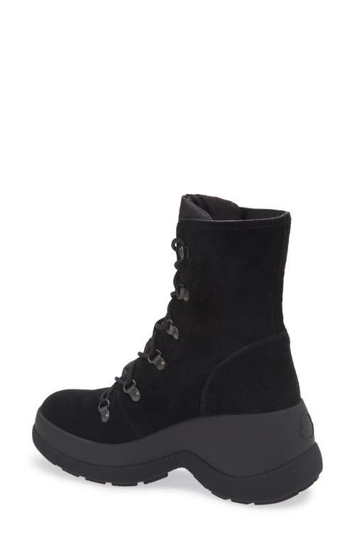 Shop Moncler Resile Trek High Top Boot In Black