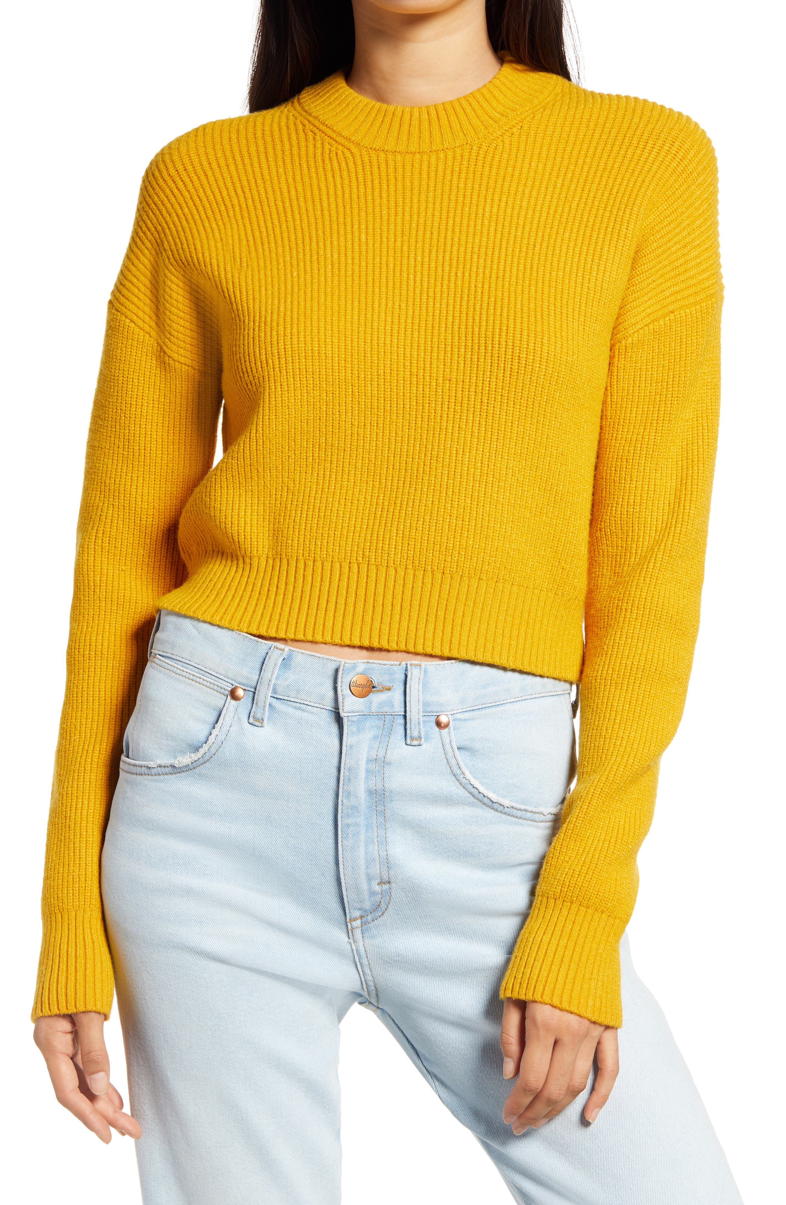 Lulus Huddle Up Knit Pullover Sweater 