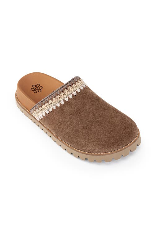 The Sak Bolinas Lug Sole Clog In Tobacco Seminyak