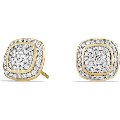 David Yurman Albion Earrings With Diamonds In 18K Gold