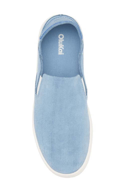 Shop Olukai Pehuea Luxe Convertible Sneaker In Blissful Blue/blissful Blue