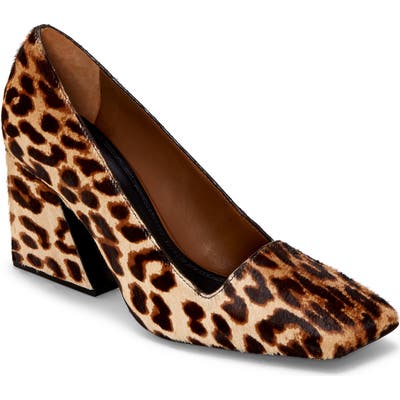 Mercedes Castillo Rosana Genuine Calf Hair Pump- Brown