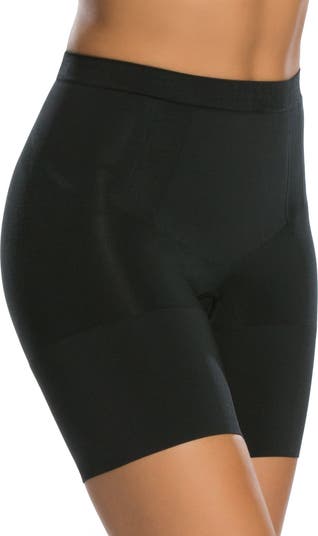 Spanx Neutral OnCore High Waist Mid-Thigh Shorts - ShopStyle Shapewear