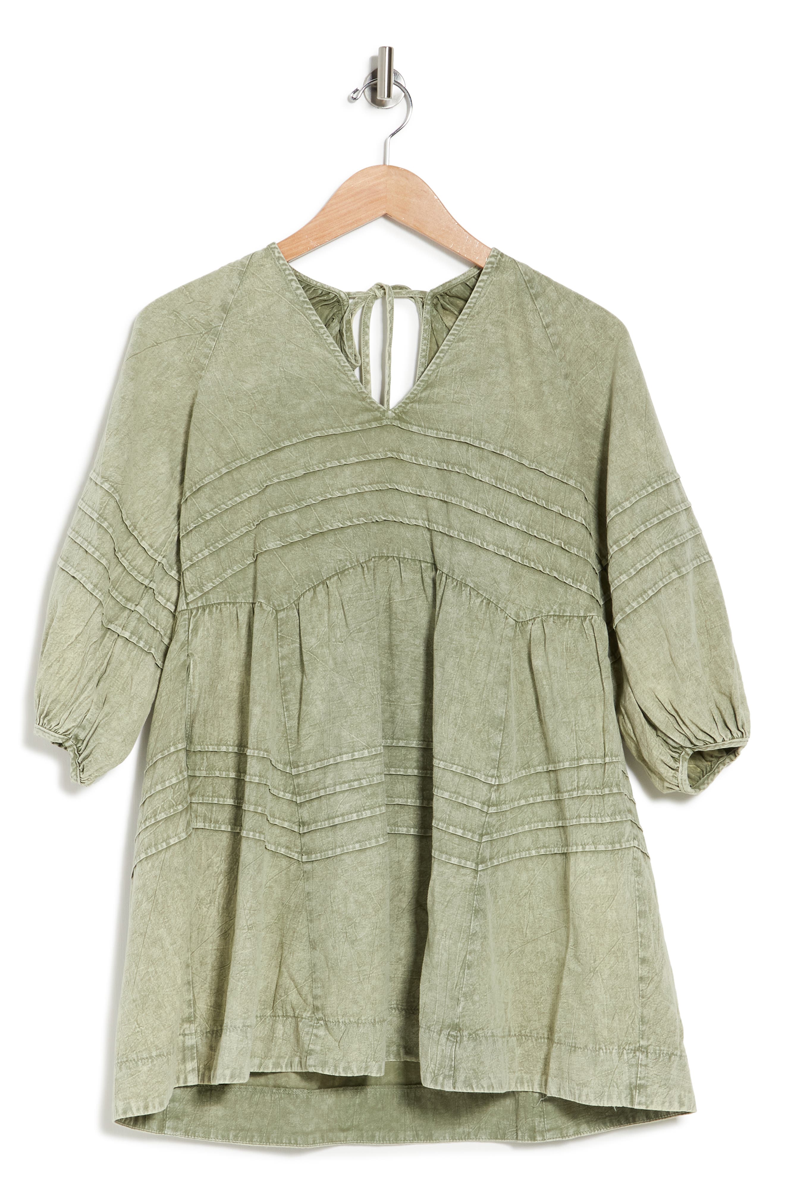 selfie leslie sage green dress 9Seed | Antibes Dress Apple – main image 0