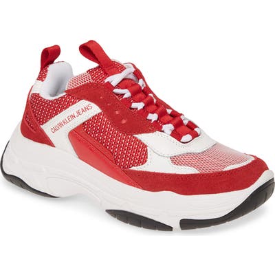 Calvin Klein Jeans Maya Sneaker, Red