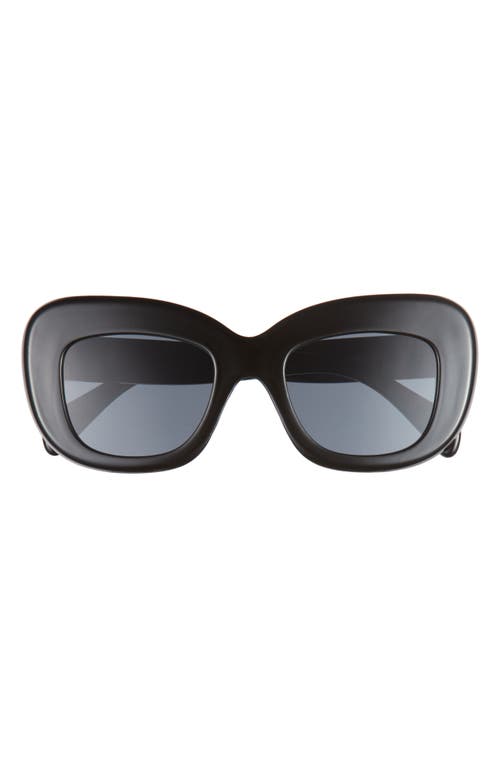 Bp. 52mm Cat Eye Sunglasses In Black