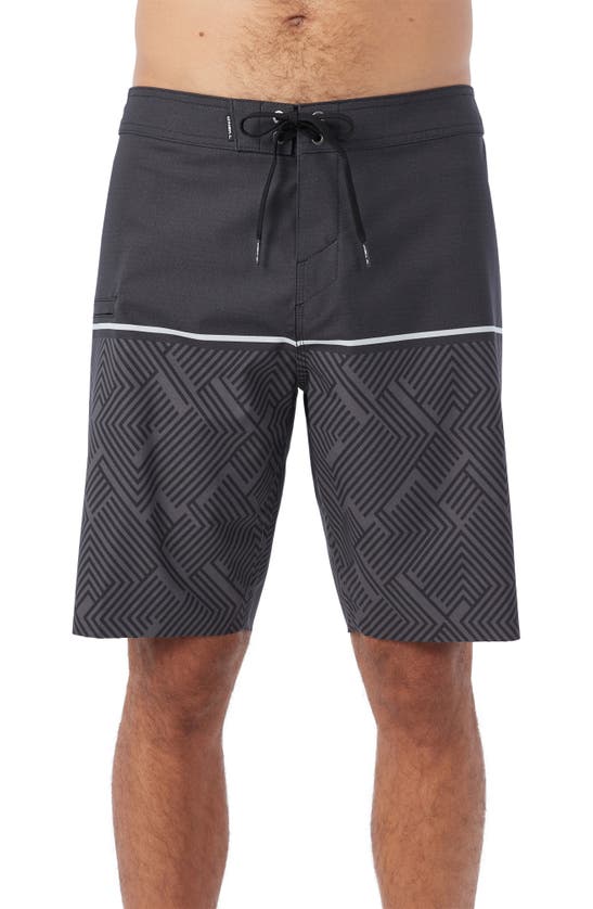 O'neill Hyperfreak Tech Trvlr Nomad 20 Swim Trunks In Black