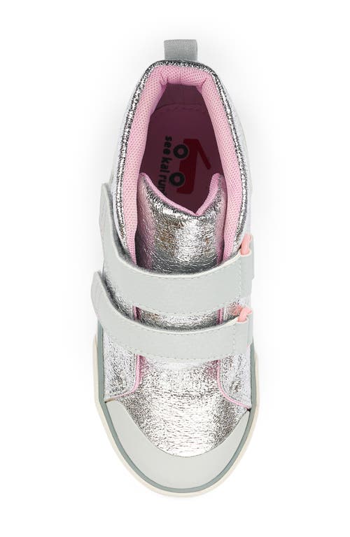 See Kai Run Dean Adapt Ii High Top Sneaker In Silver