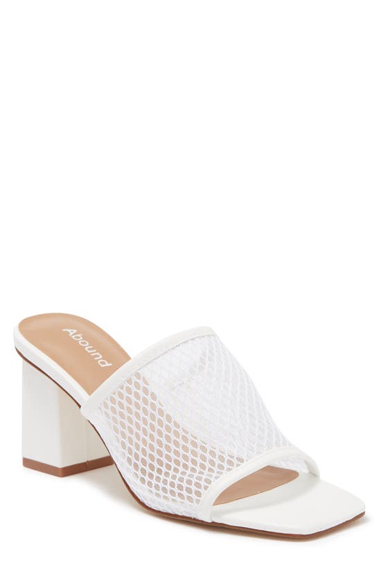 Abound Tula Sandal In White