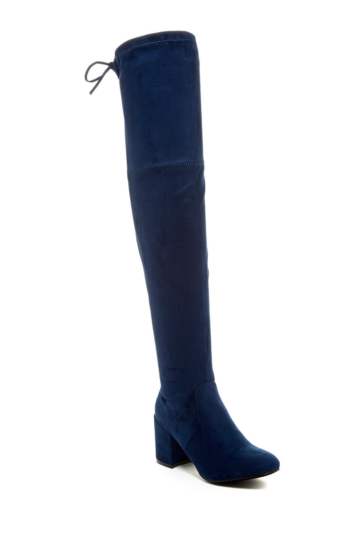 over the knee fur lined boots