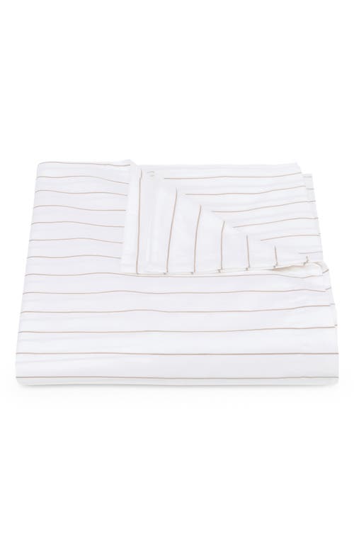 Matouk Amalfi Duvet Cover in Dune at Nordstrom