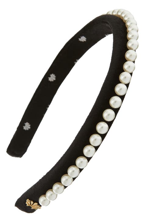 Cute Hair Accessories // Pearls, Rhinestones + Velvet - Ann Le Do