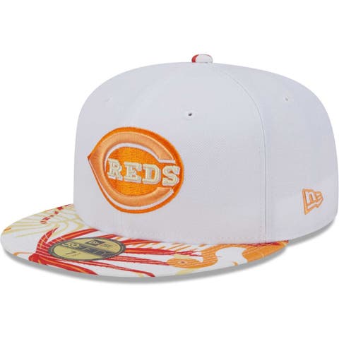 Kansas City Royals New Era Flamingo 59FIFTY Fitted Hat - White/Royal