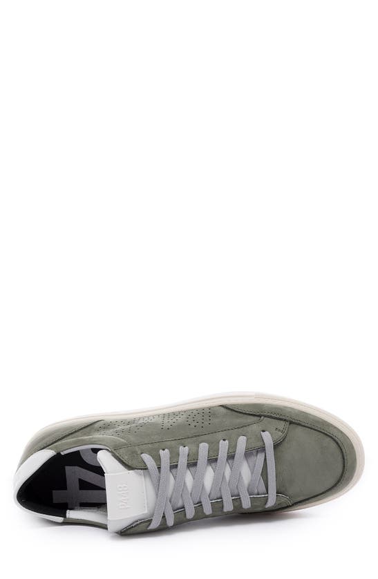 Shop P448 Soho Sneaker In Army/ White