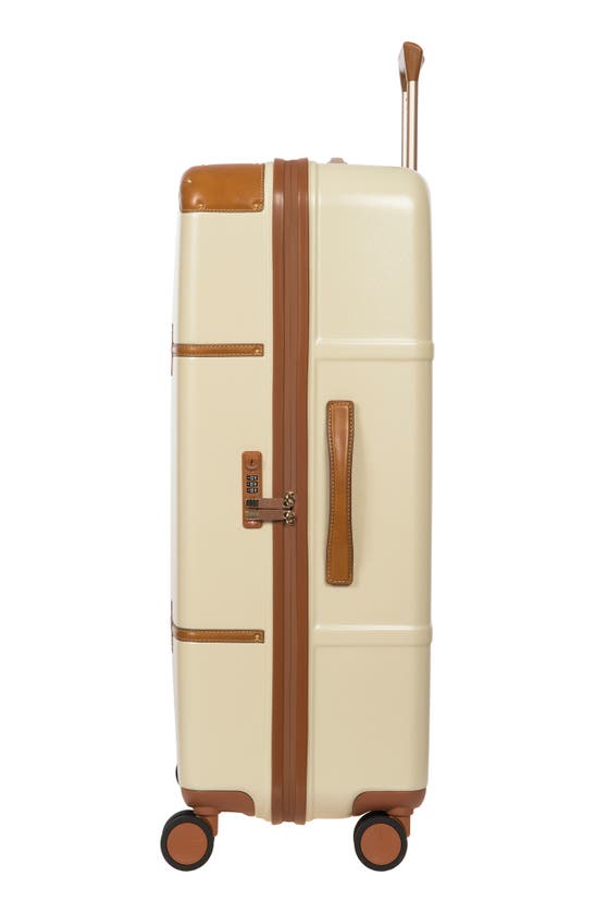 Shop Bric's Bellagio 2.0 32-inch Rolling Spinner Suitcase In Cream