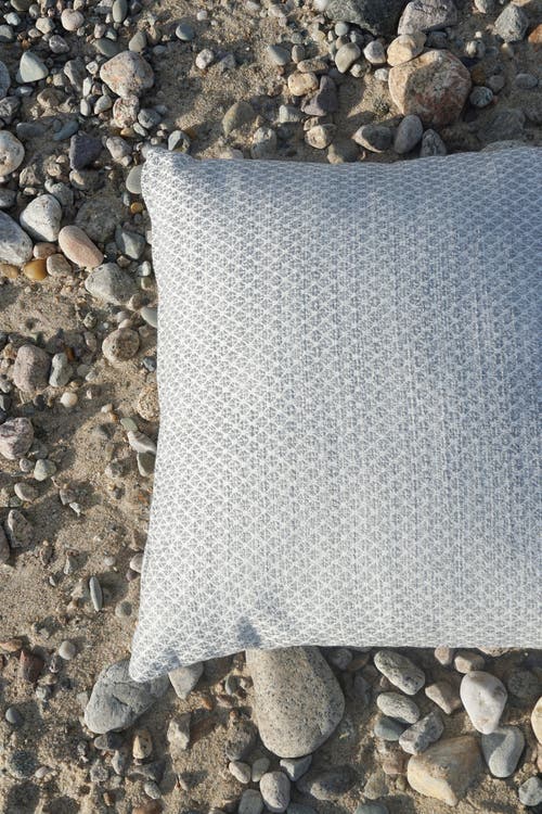 Anaya Pure Air Outdoor Pillow In Grey