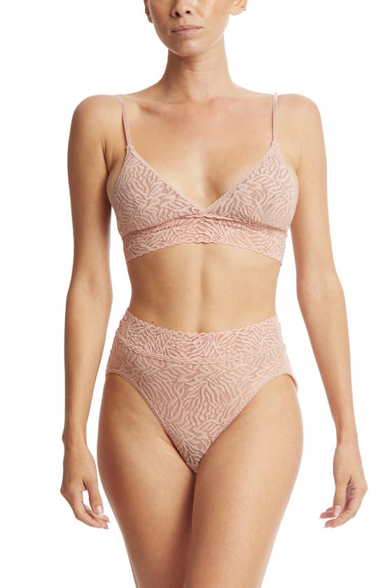 Shop Hanky Panky Animal Mix Lace French Briefs In Inner Peace