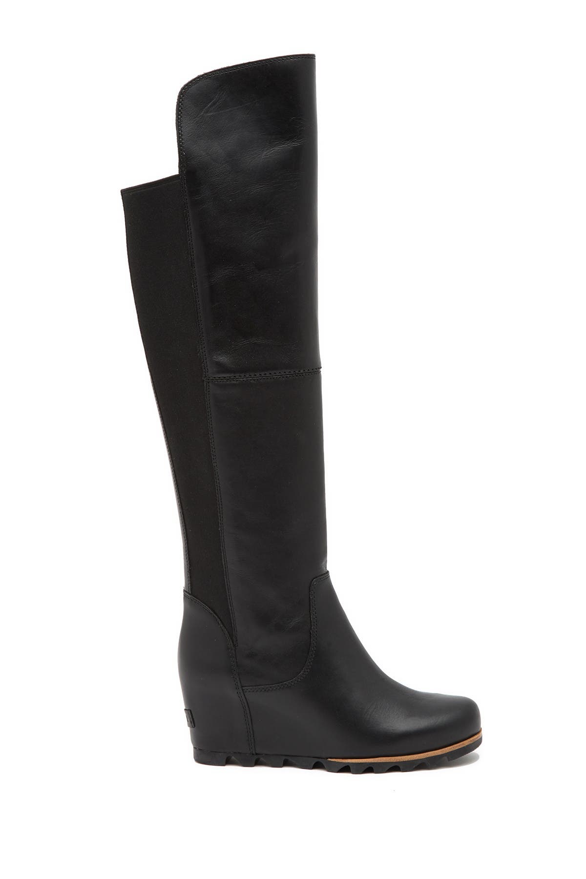the-Knee Lux Waterproof Leather Boot 