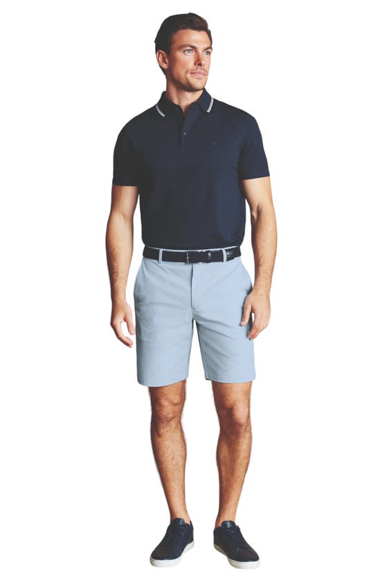 Shop Charles Tyrwhitt Cotton Shorts In Sky Blue