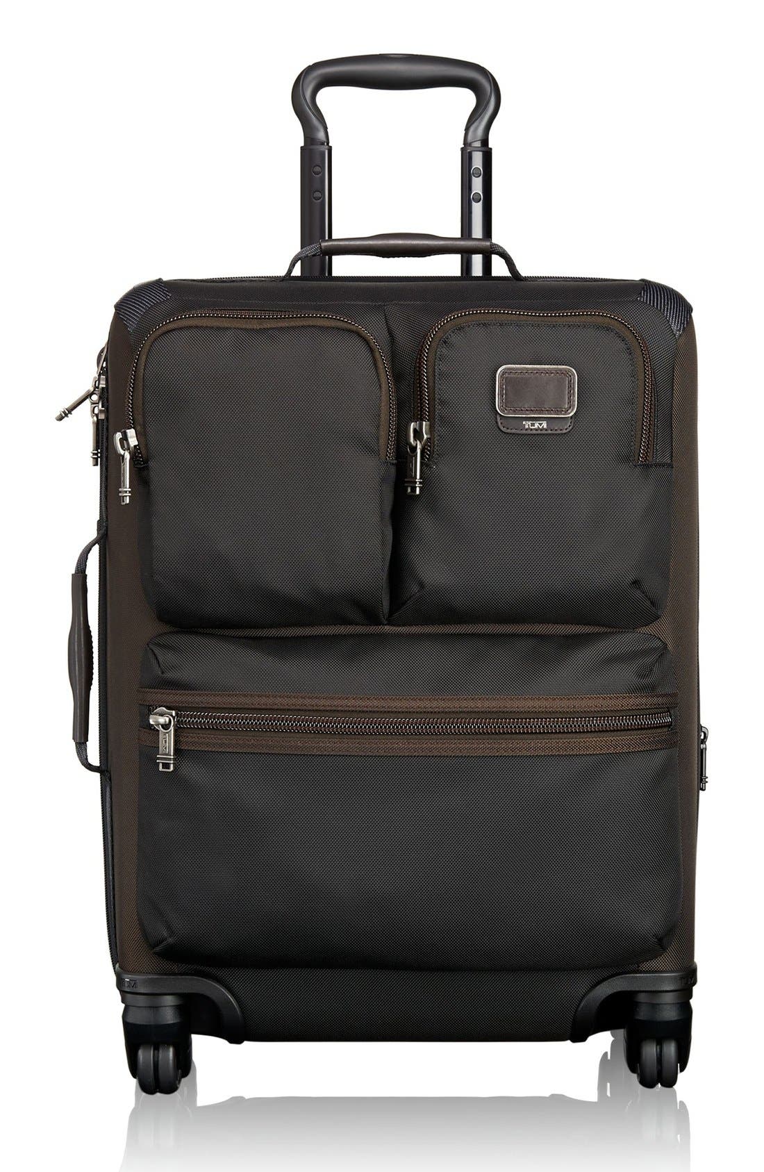 UPC 742315285887 product image for Men's Tumi 'Alpha Bravo - Kirtland' Continental Wheeled Carry-On - Black (22 Inc | upcitemdb.com