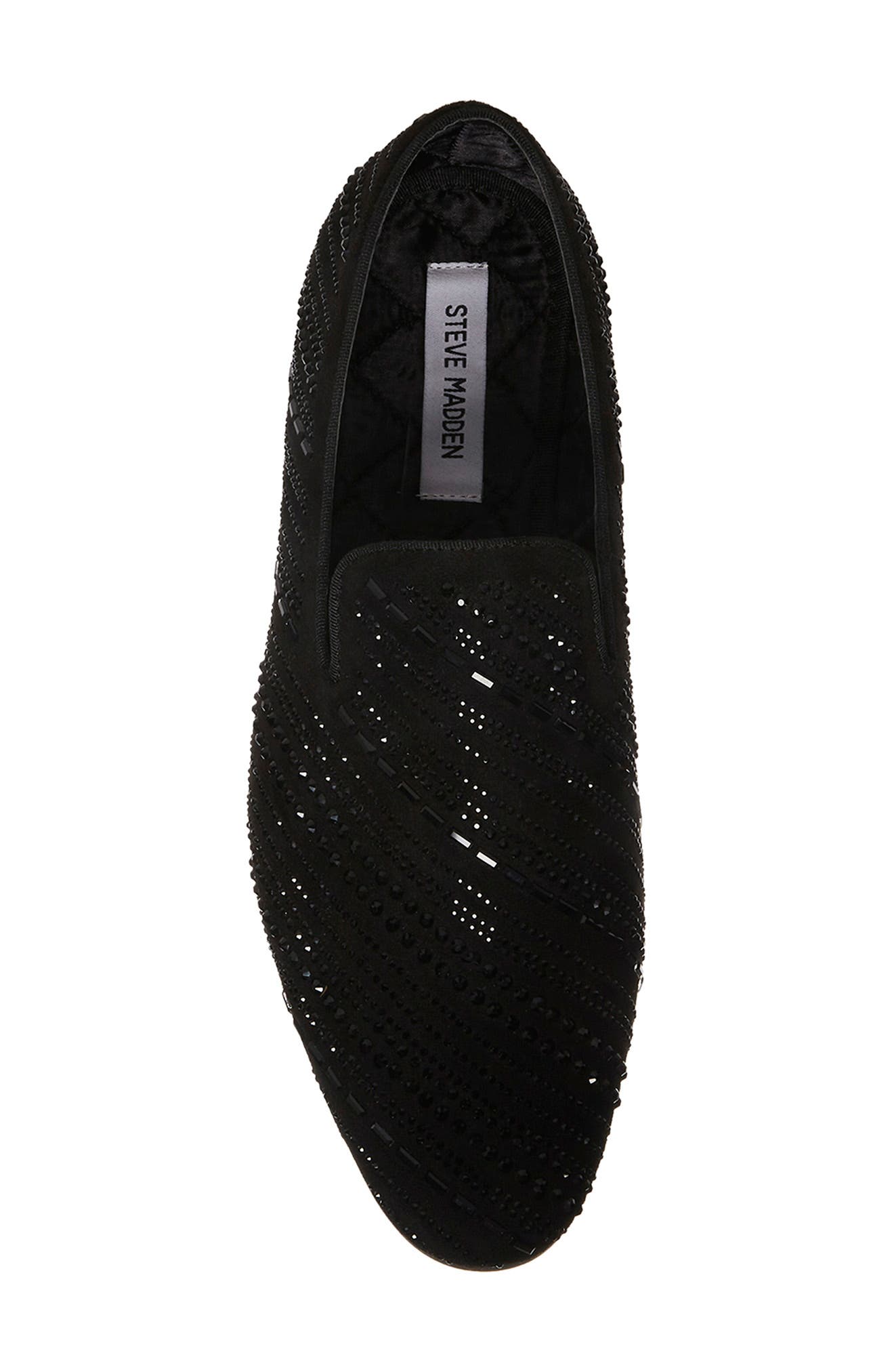 Steve Madden Men's Charrles Smoking Slipper in Black