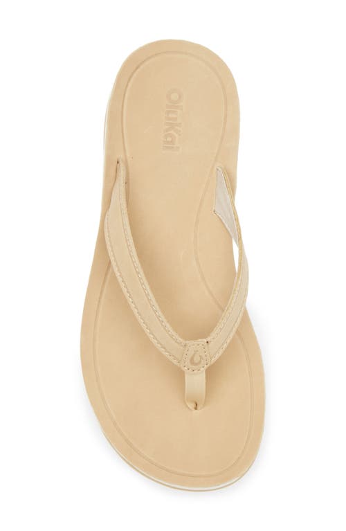 Olukai Southshore Flip Flop In Toasted Coconut