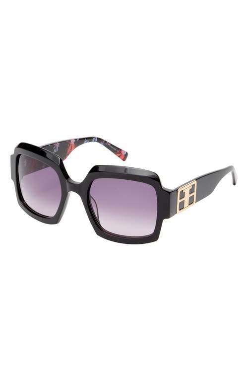 TED BAKER TED BAKER LONDON 55MM SQUARE SUNGLASSES